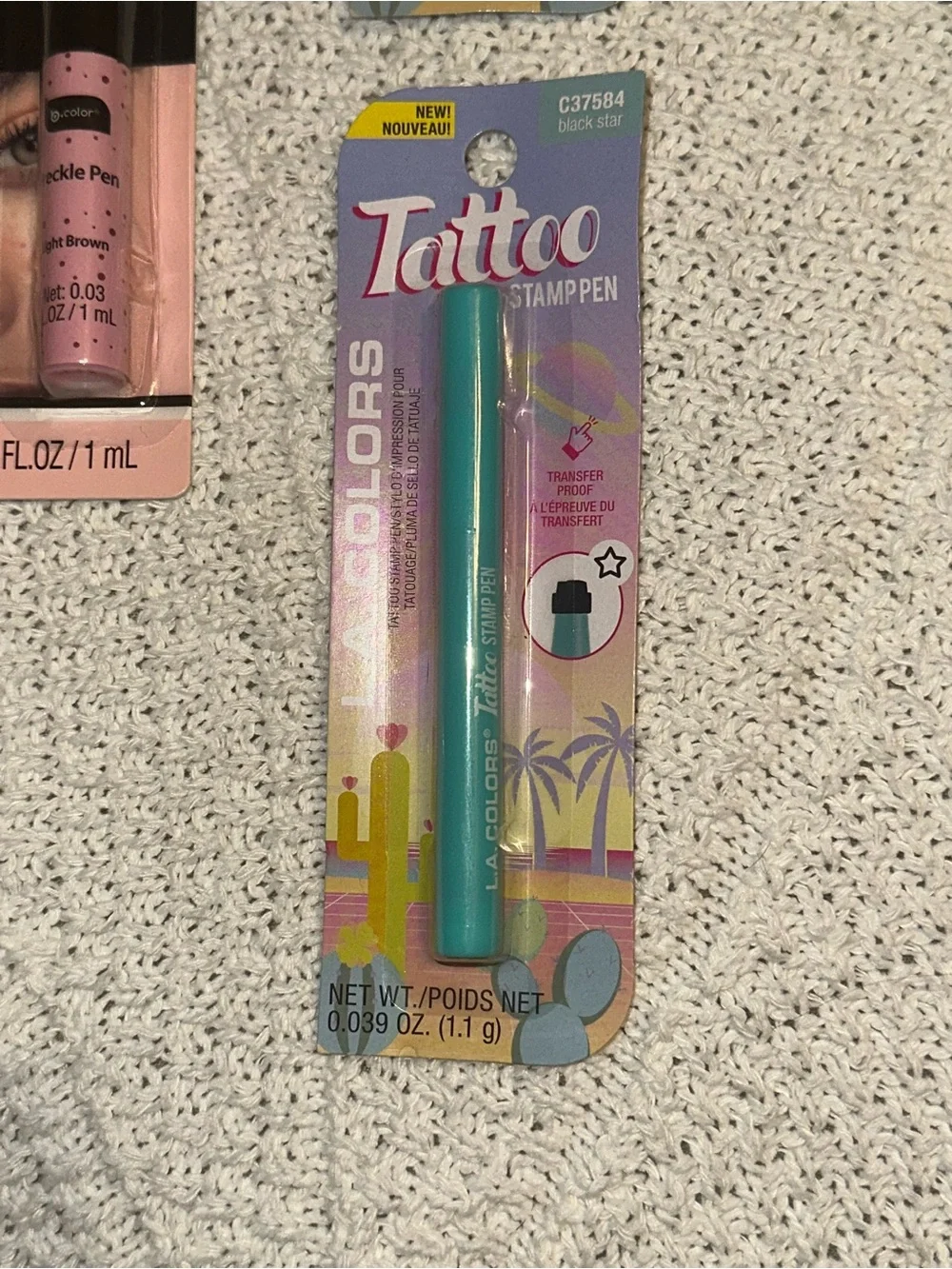 L.A. Colors Tattoo Stamp Pen Set & Freckle Pen
